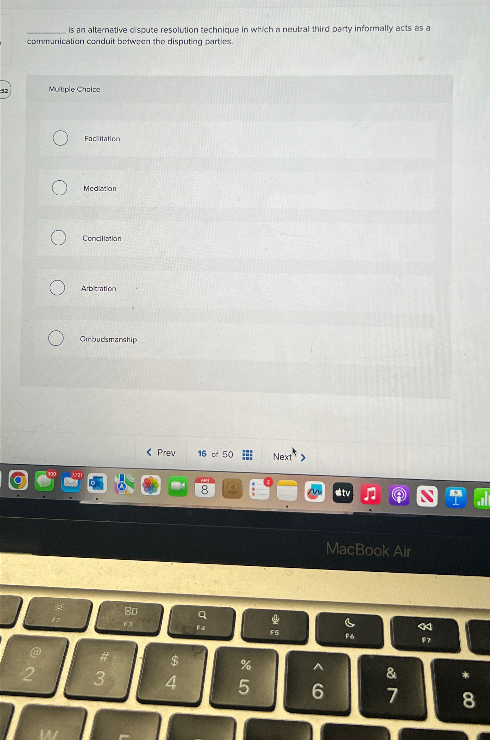  q, is an alternative dispute resolution technique in which a neutral