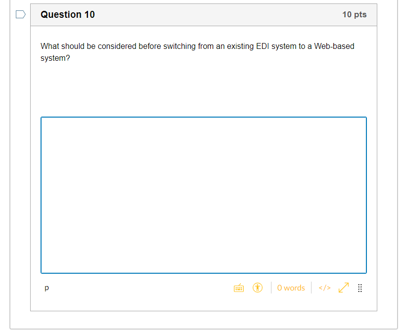 Hello What should be considered before switching from an existing EDI system