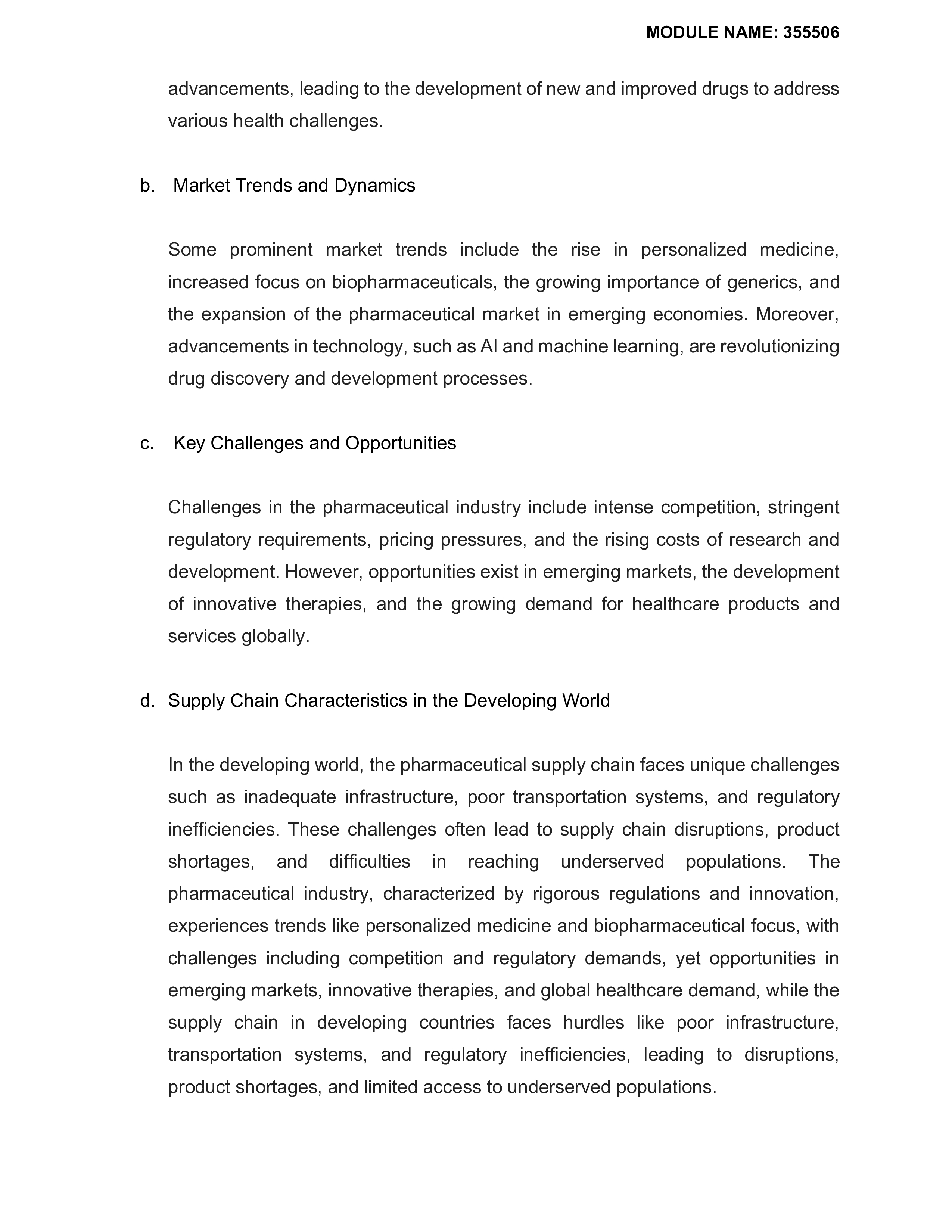in the subSaharan Africa. Most of the countries where ABC has footprints