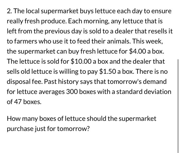 Supply Chain Management Answer Everything Correctly for a Like! 2. The local