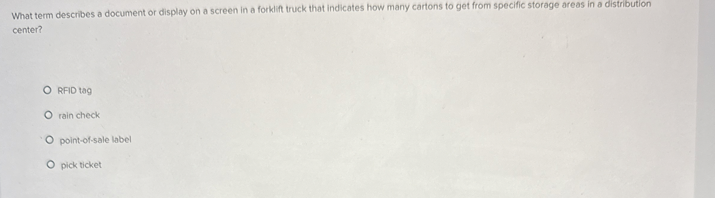  What term describes a document or display on a screen in