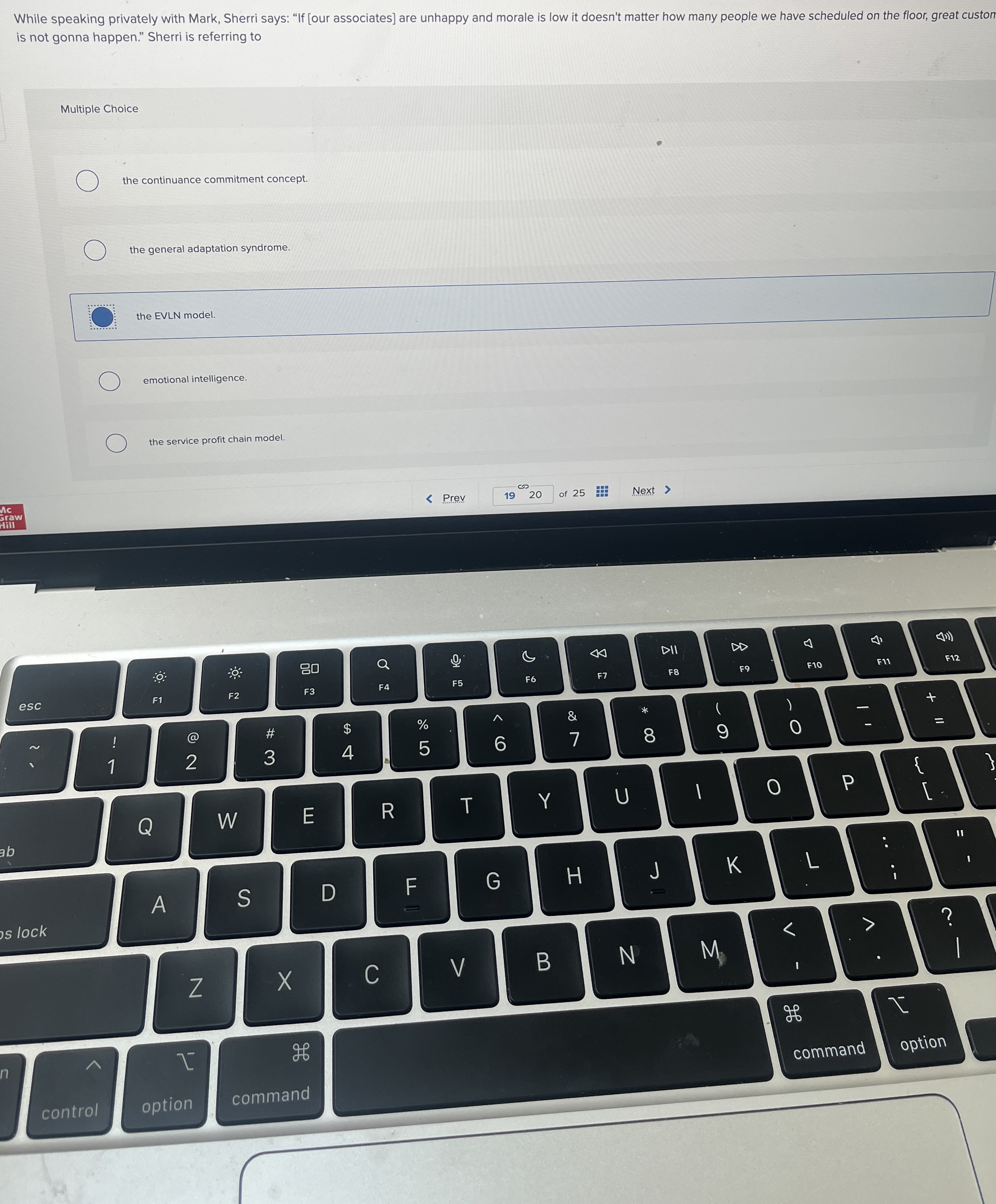  While speaking privately with Mark, Sherri says: "If [our associates] are