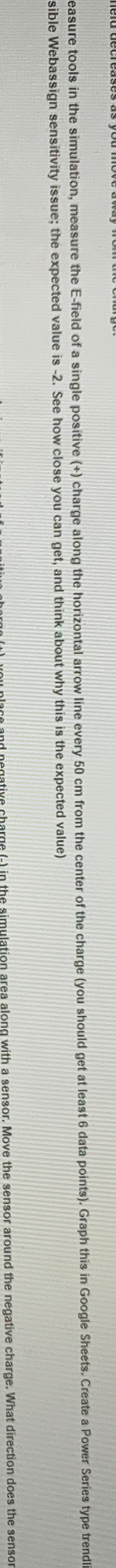  sible Webassign sensitivity issue; the expected value is -2. See how