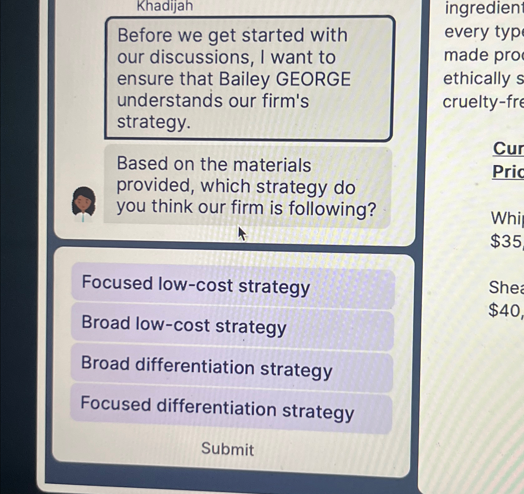  Khadijah Before we get started with our discussions, I want to