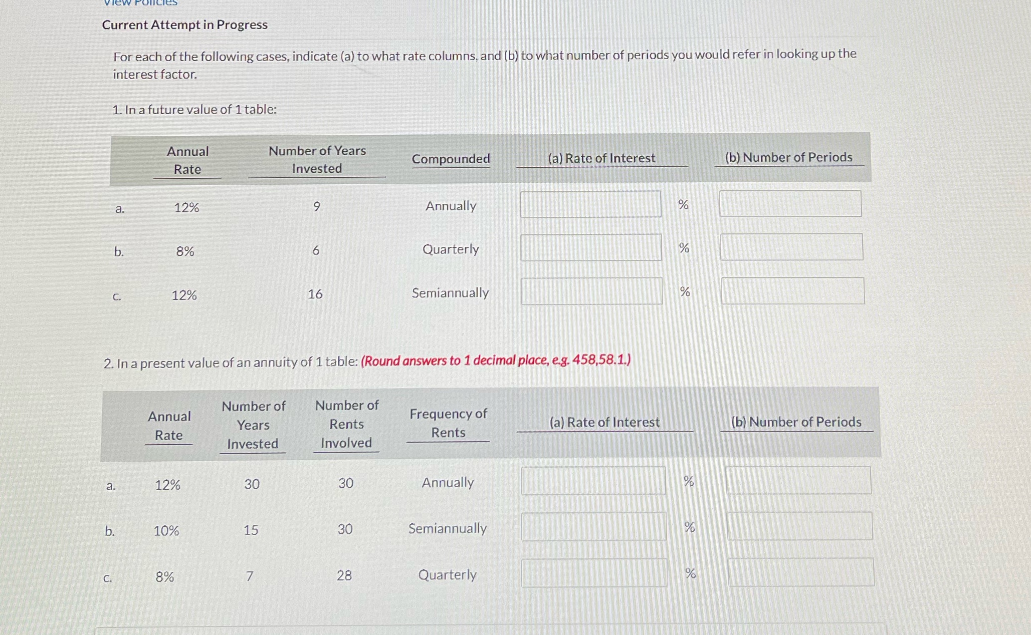 Please fill out every single box correctly and completely. Please Current Attempt