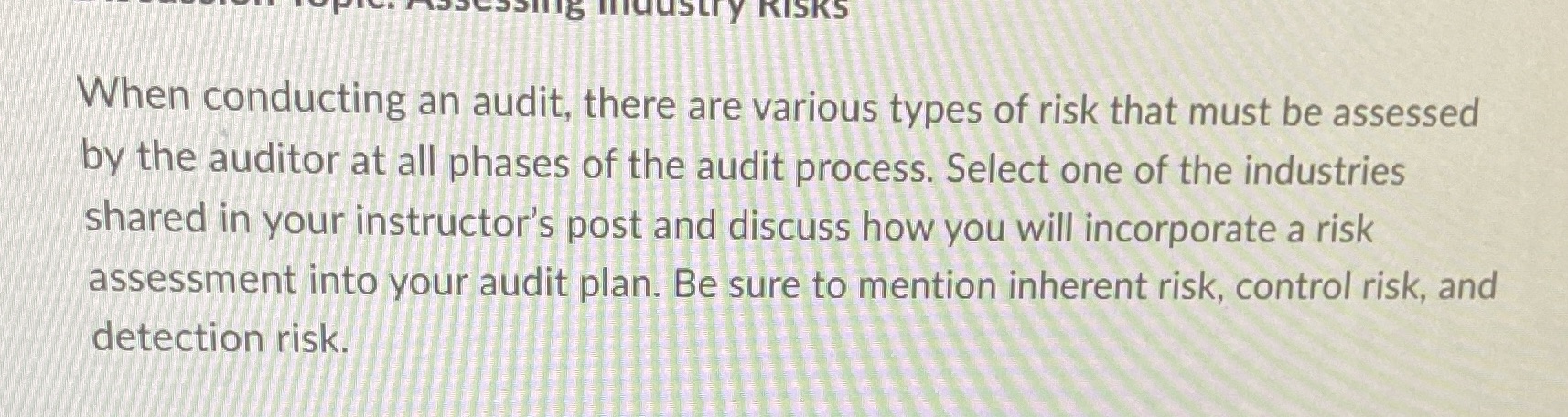 Answer that question taking General motor as the industry. Put your references