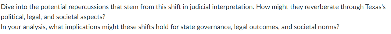  Dive into the potential repercussions that stem from this shift in