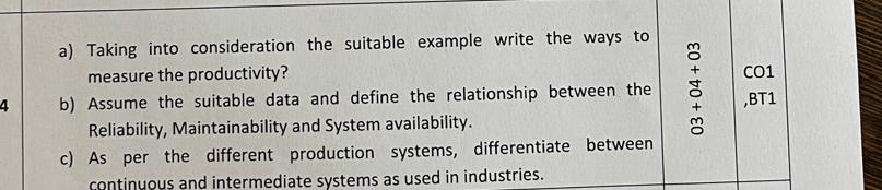  a) Taking into consideration the suitable example write the ways to