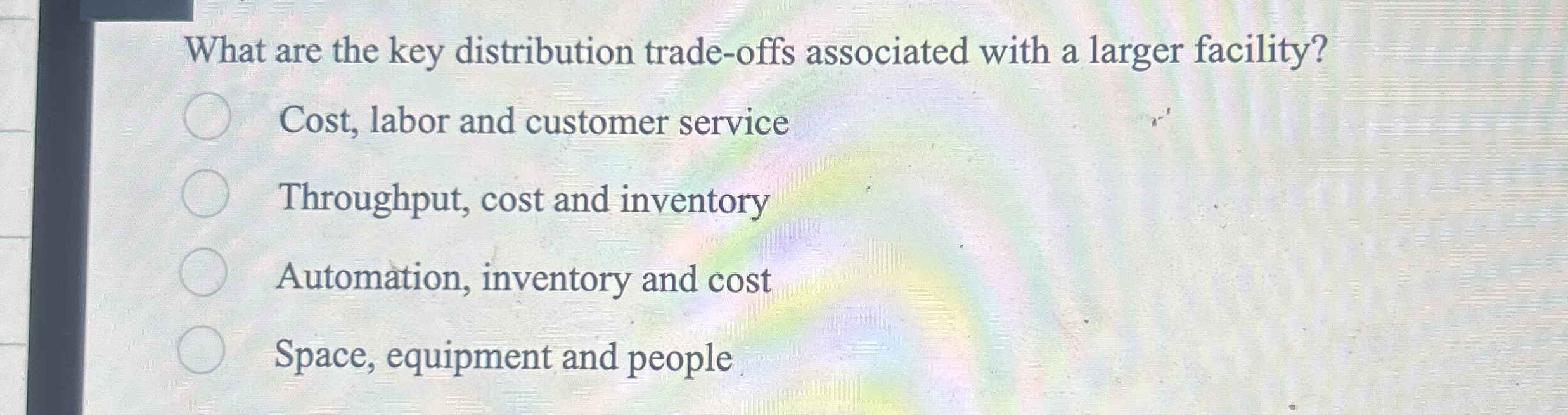  Automatic identification tools describes technologies that help: identifies objects such as