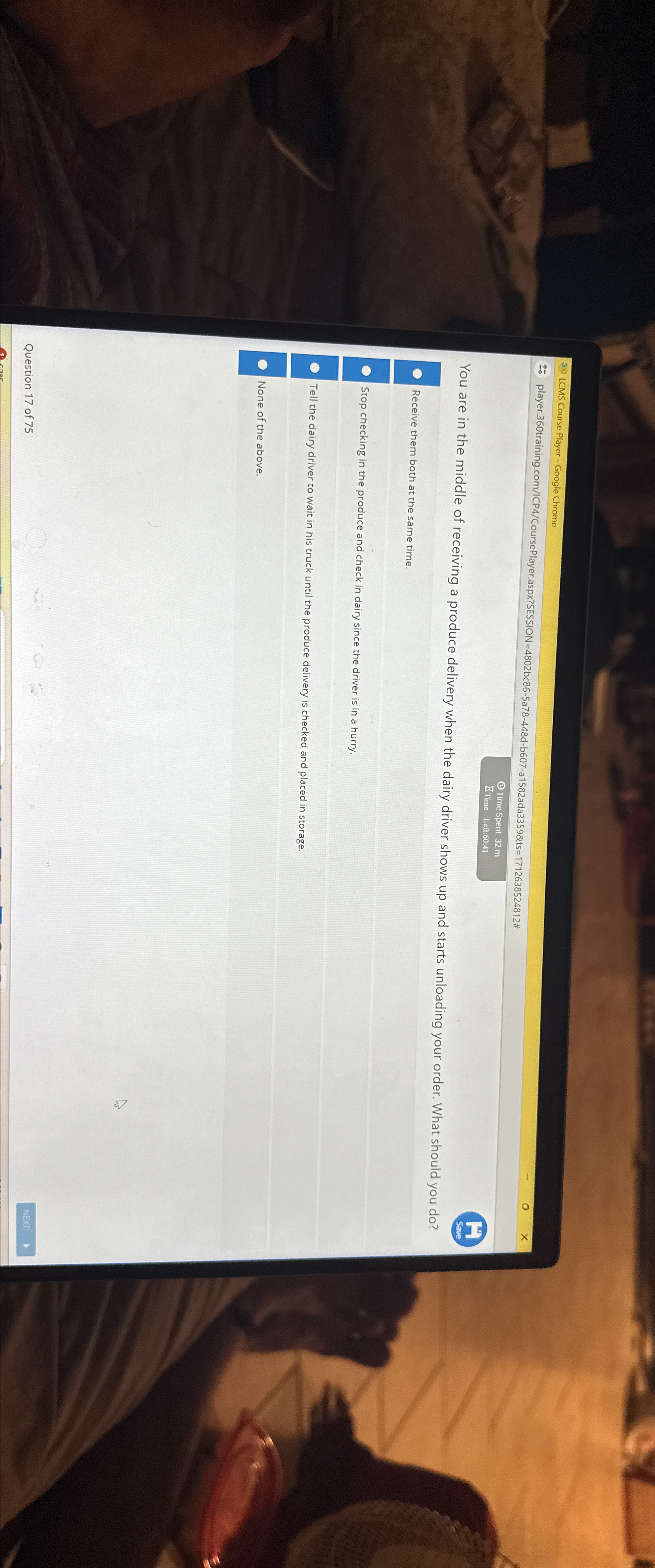  LCMS Course Player - Google Chrome -- player.360training.com/ICP4/CoursePlayer.aspx?SESSION=4802bc86-5a78-448d-b607-a1582ada3359&ts=1712638524812# (9) Time Spent