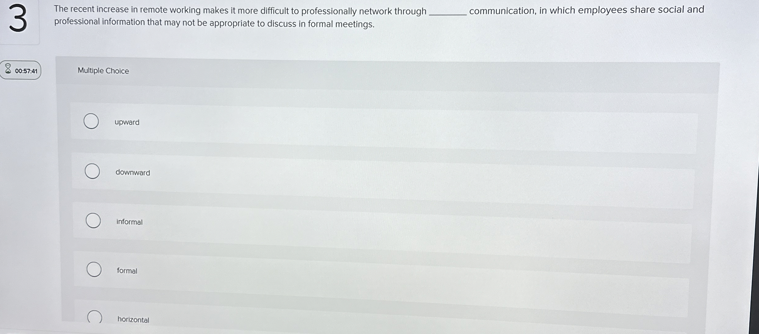  3 The recent increase in remote working makes it more difficult