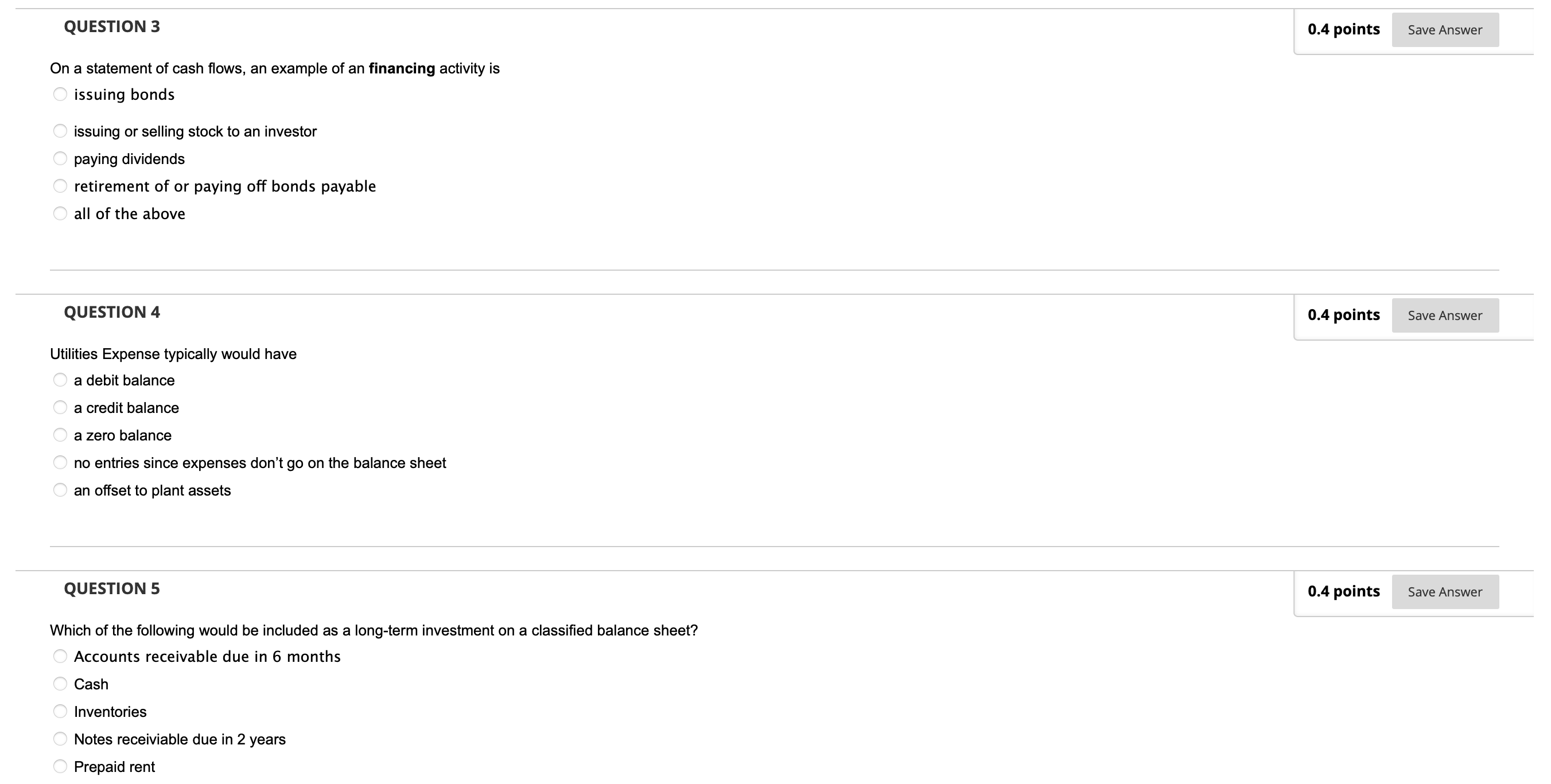 year, the following activity occurred: If the company uses the last-in, rst