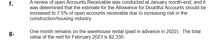 in mind, I only need the general journal done and I will