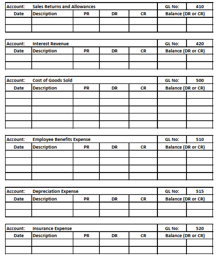 special journals and subsidiary ledgers, we have provided the customer and supplier