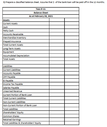 200 Depreciation Expense 515 Interest Payable 205 Insurance Expense 520 a[gened ddo