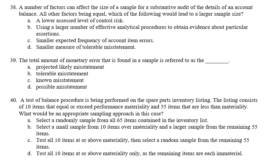 physical facilities, noting obvious inventory obsolescence or equipment maintenance issues c. obtain