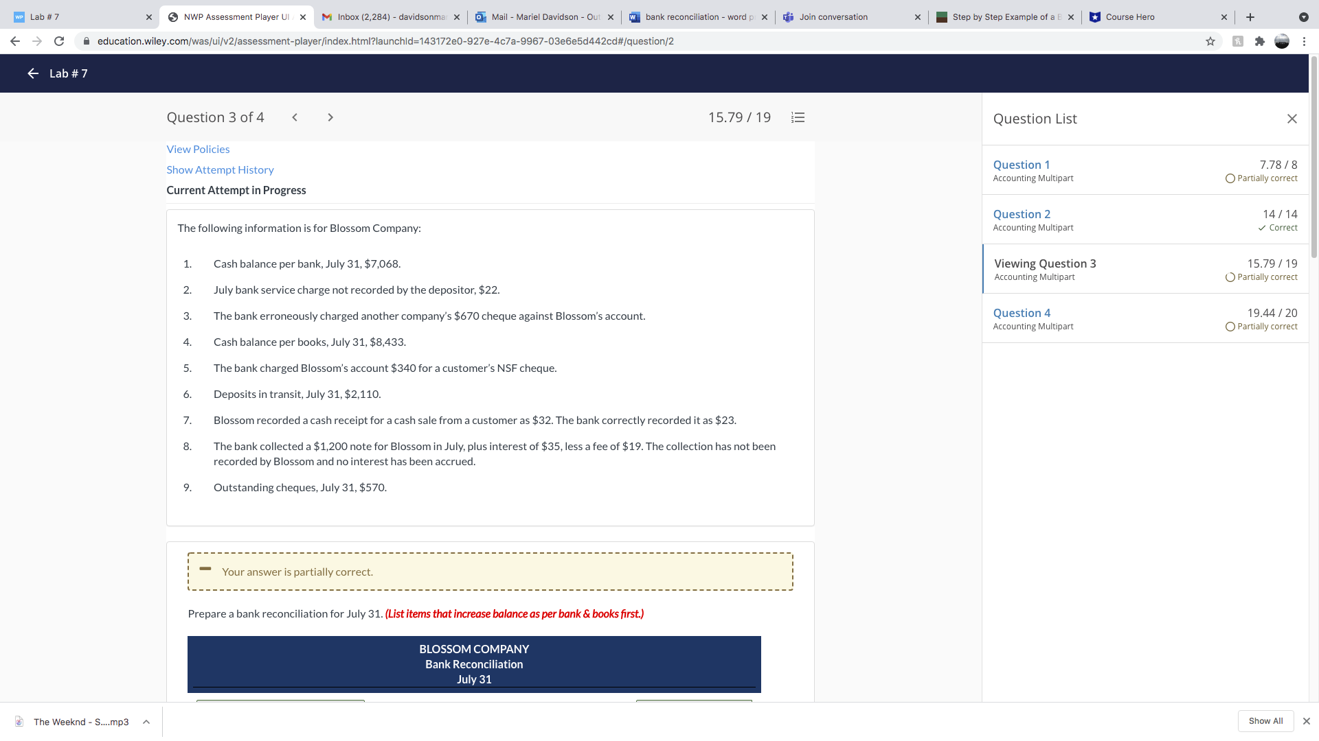  WP Lab # 7 x 5 NWP Assessment Player UI /