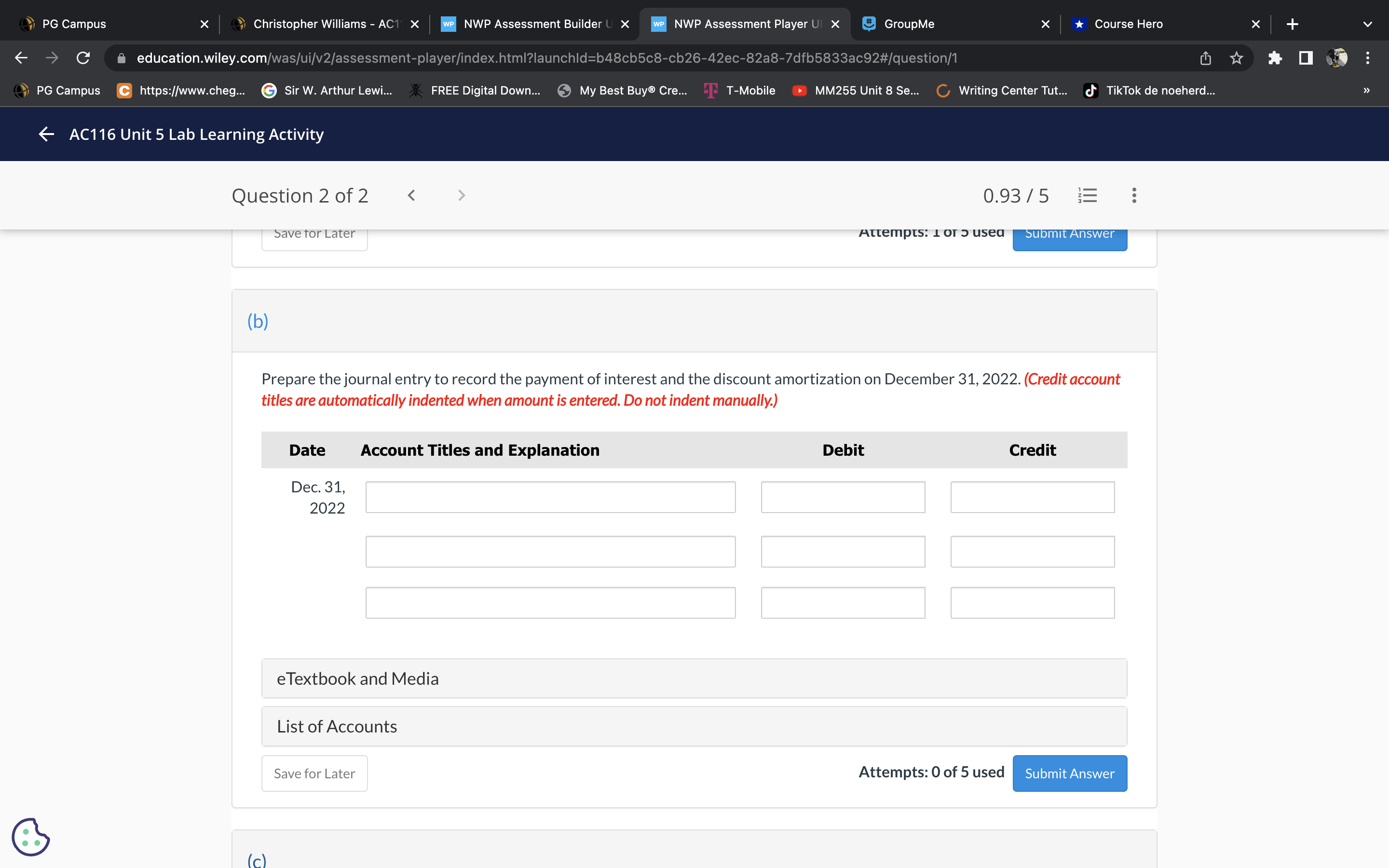 Builder U X WP NWP Assessment Player UI X # GroupMe X