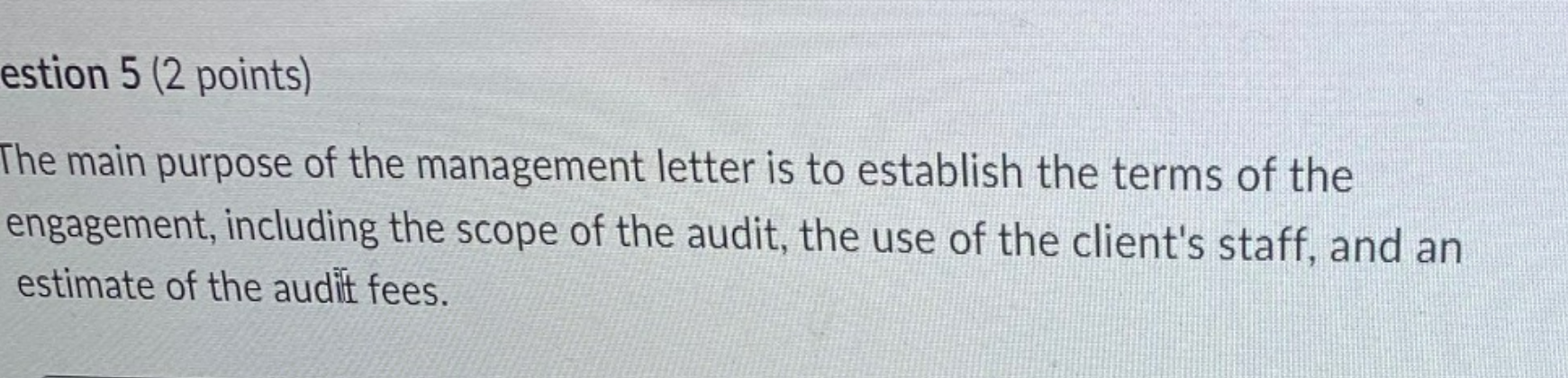 the sample size for the test and the size of the population