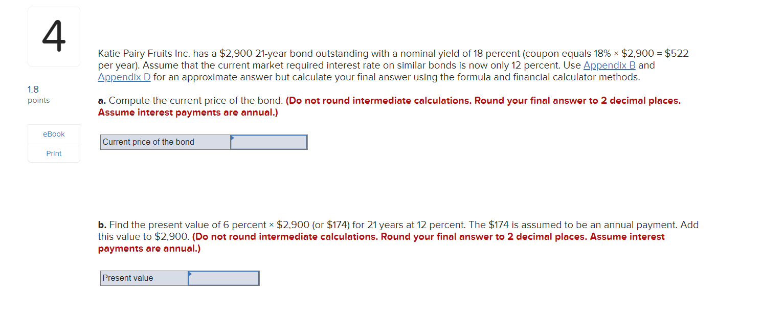 to maturity is 11 percent. what percent of the total bond value
