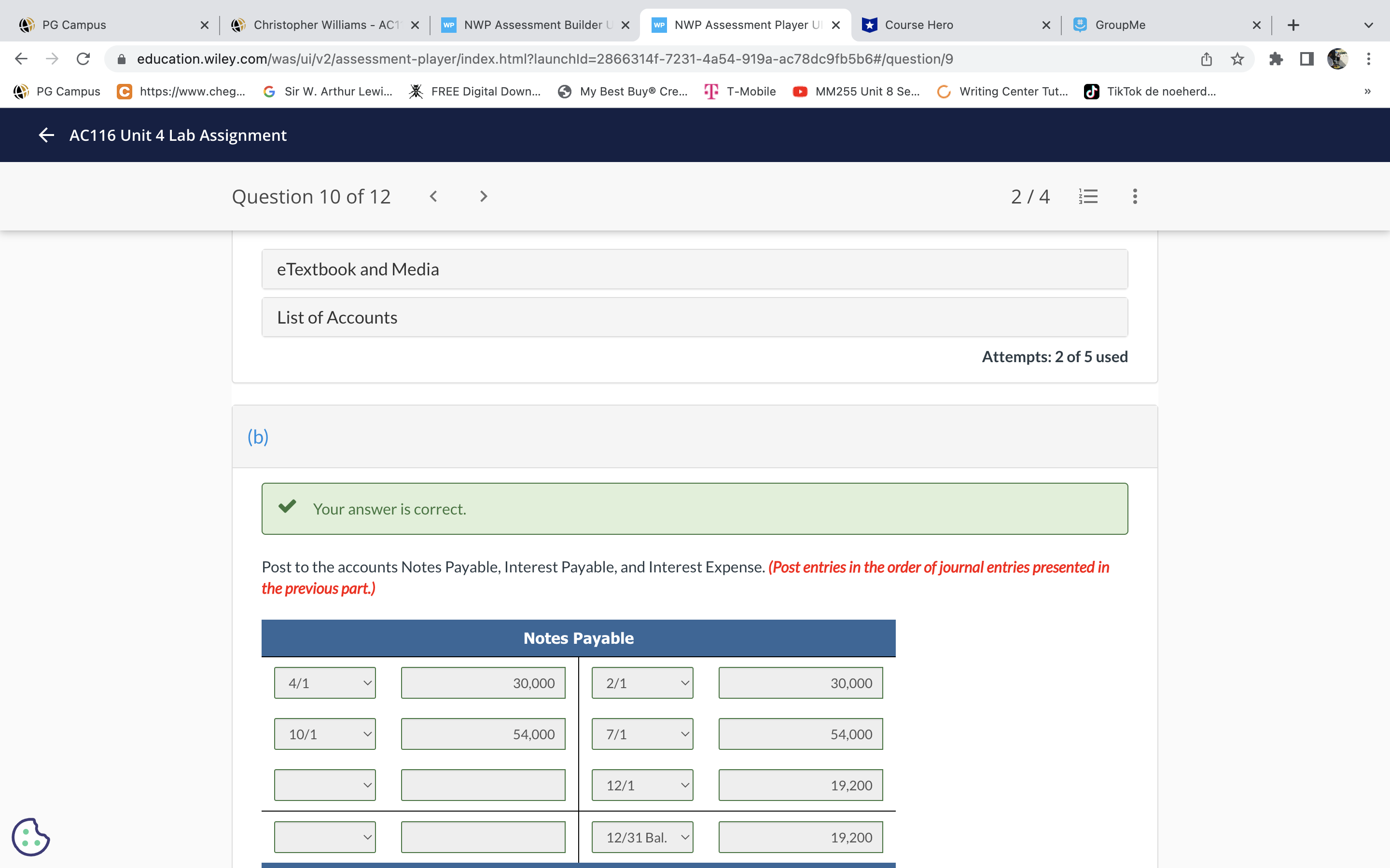 T-Mobile MM255 Unit 8 Se... C Writing Center Tut. TikTok de noeherd...