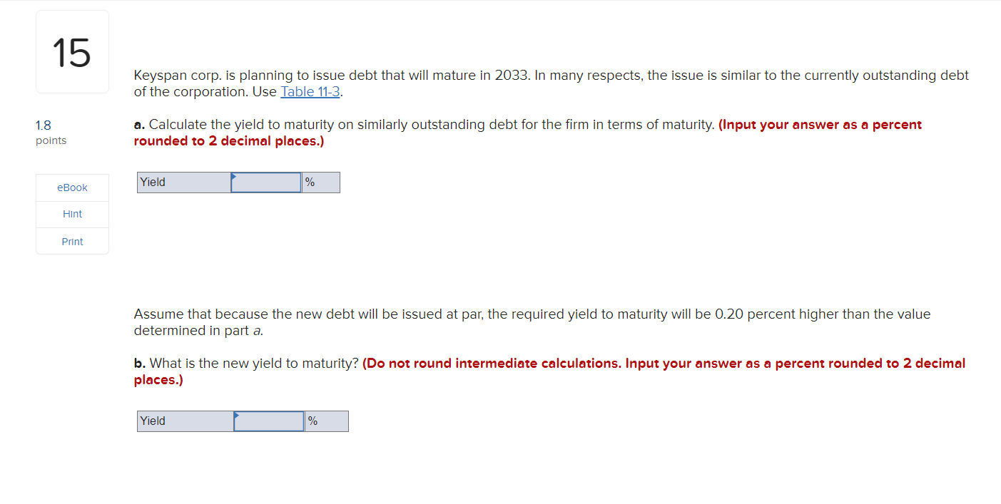  help with the attachments below 15 Keyspan corp. is planning to