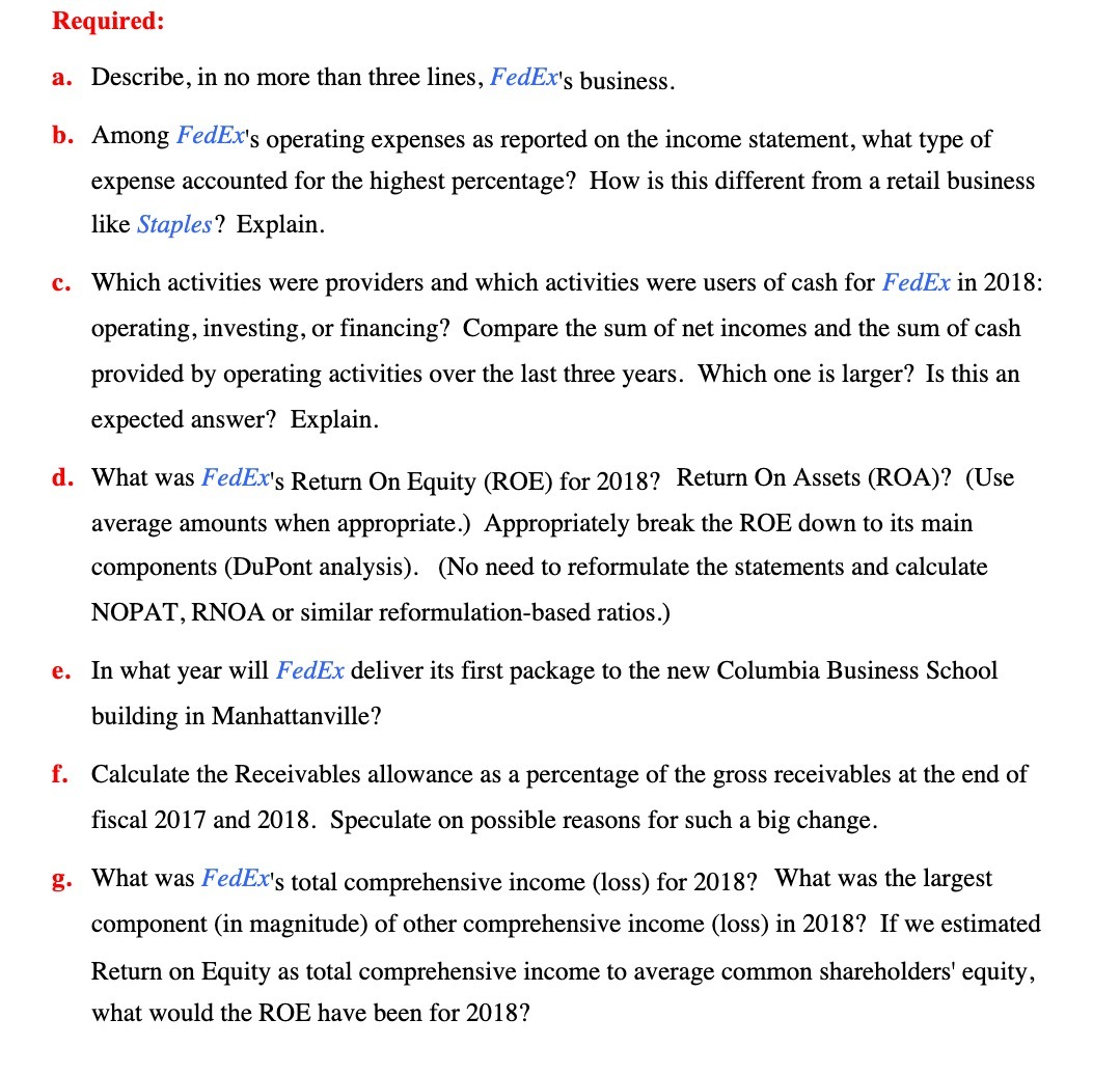 Required: 1). e. Describe, in no more than three lines, F