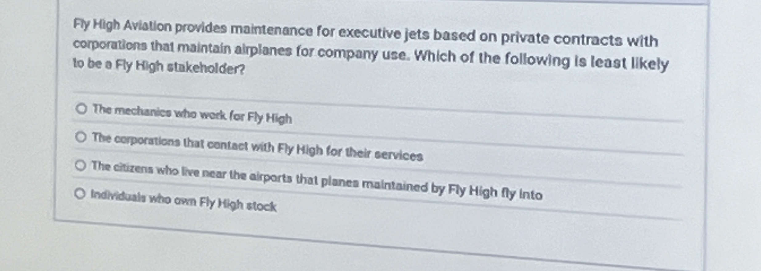  Ay High Aviation provides maintenance for executive jets based on private