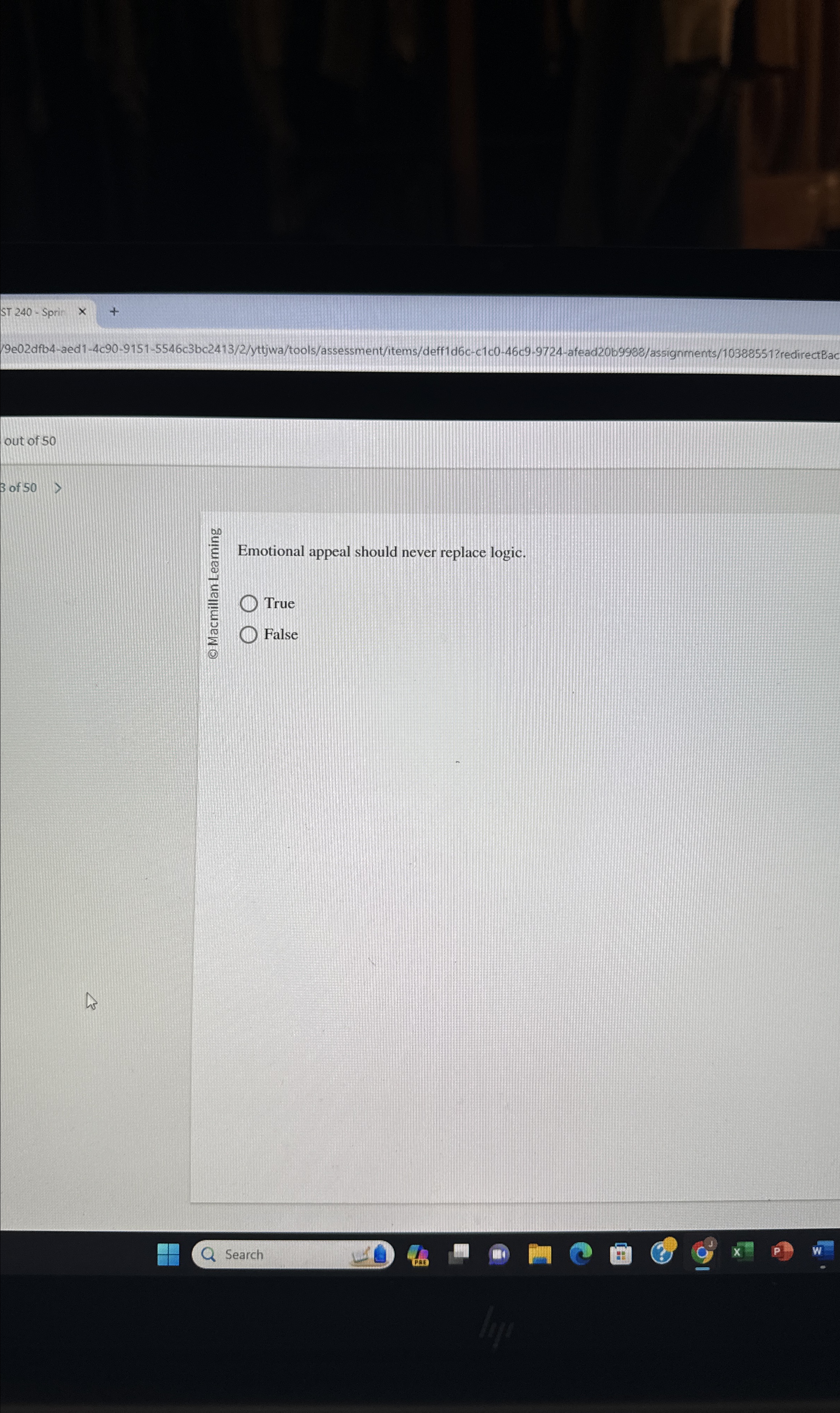  ST 240- Spri) /9e02dfb4-aed1-4c90-9151-5546c3bc2413/2/yttjwa/tools/assessment/items/deff1d6c-c1c0-46c9-9724-afead20b9988/assignments/10388551?redirectBac out of 50 3 of 50 Emotional