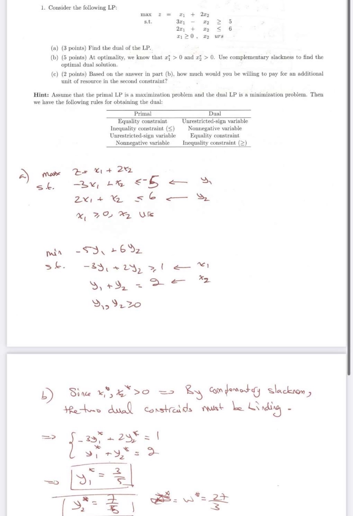  PLEASE EXPLAIN STEP BY STEP HOW TO SOLVE. I DID NOT