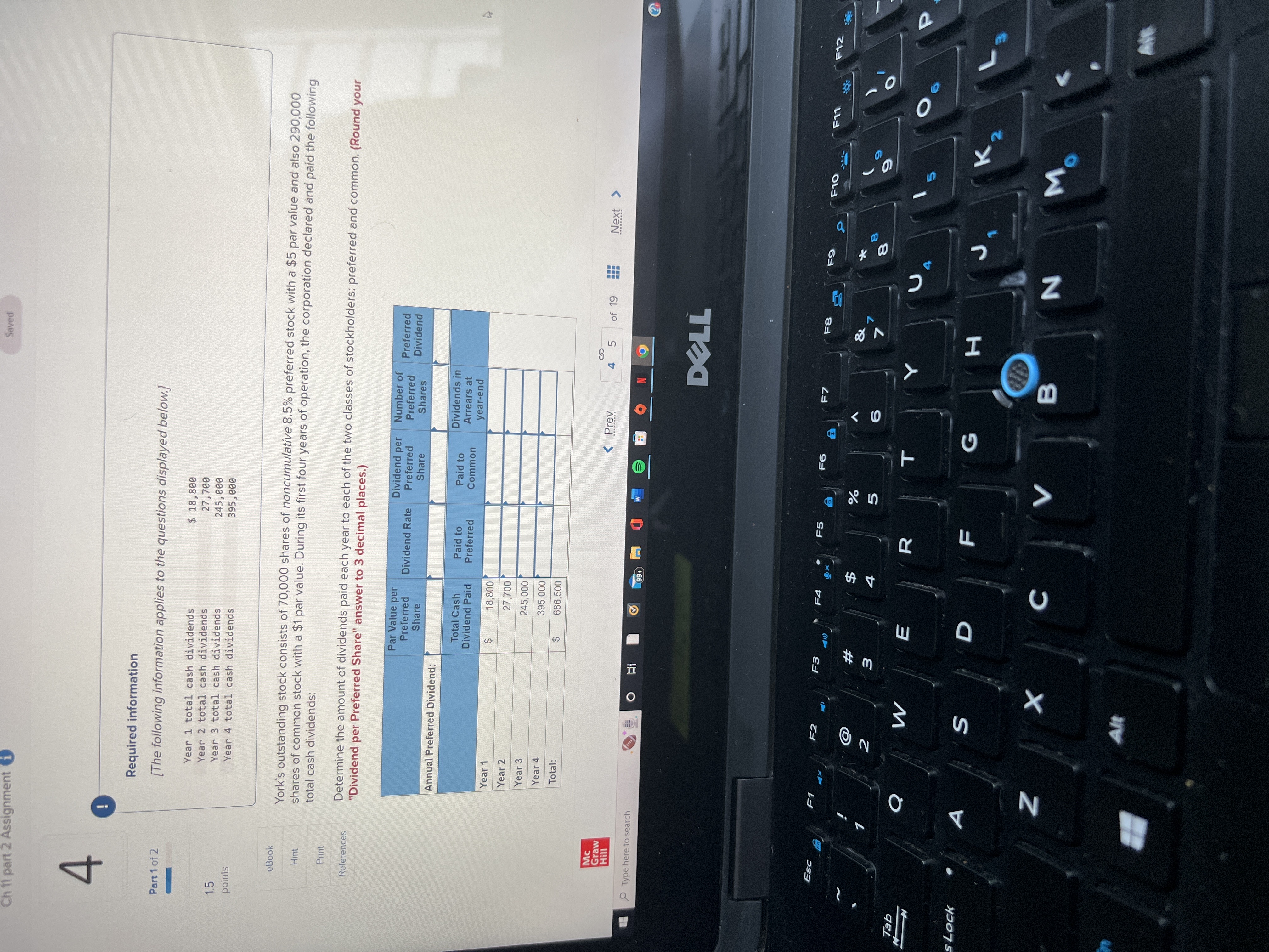 of 3 Knowledge Check 01 On July 1, Hanson Corporation issued 10