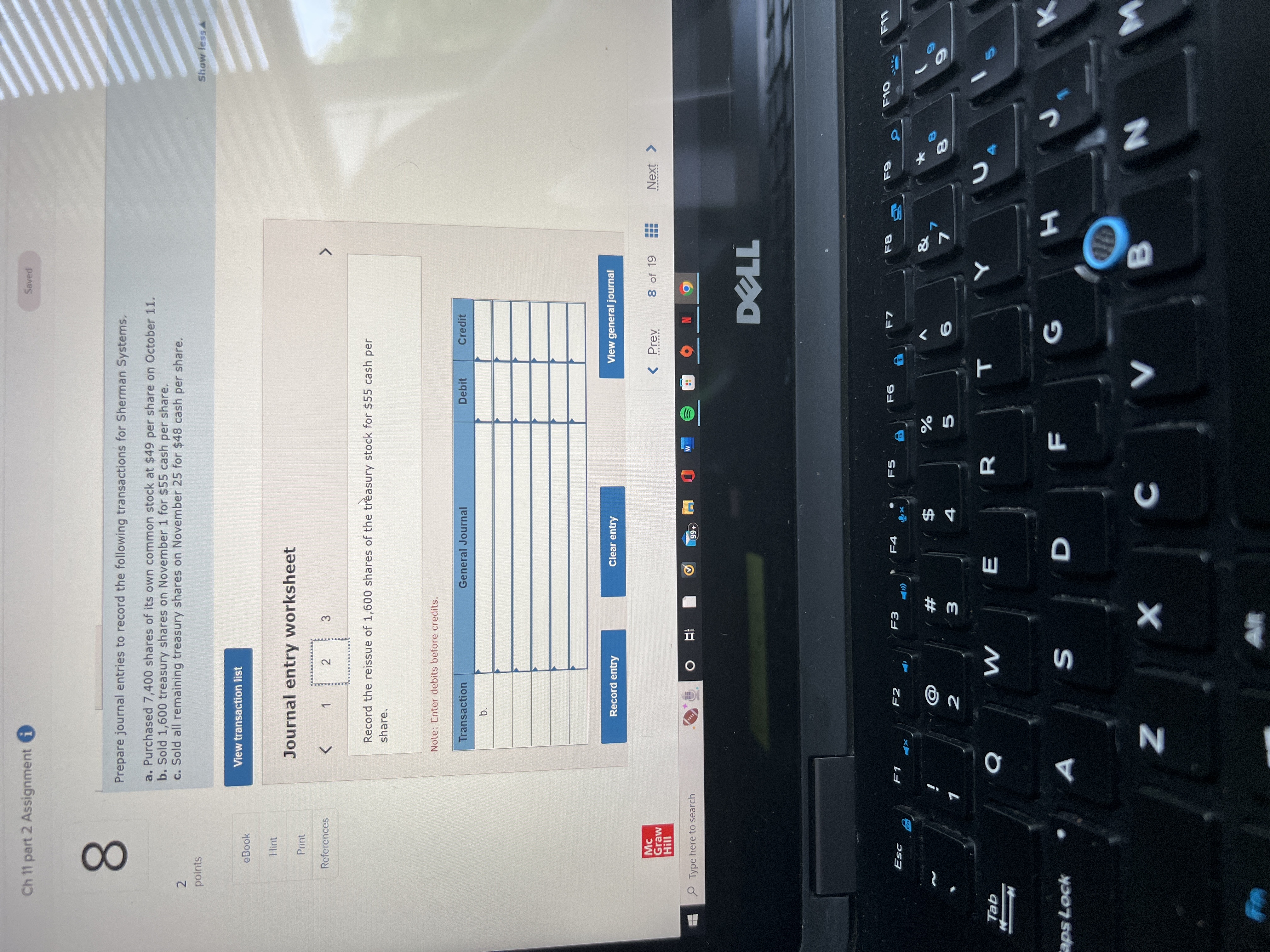 value preferred stock for cash of $1,000 per share. Note: Enter debits