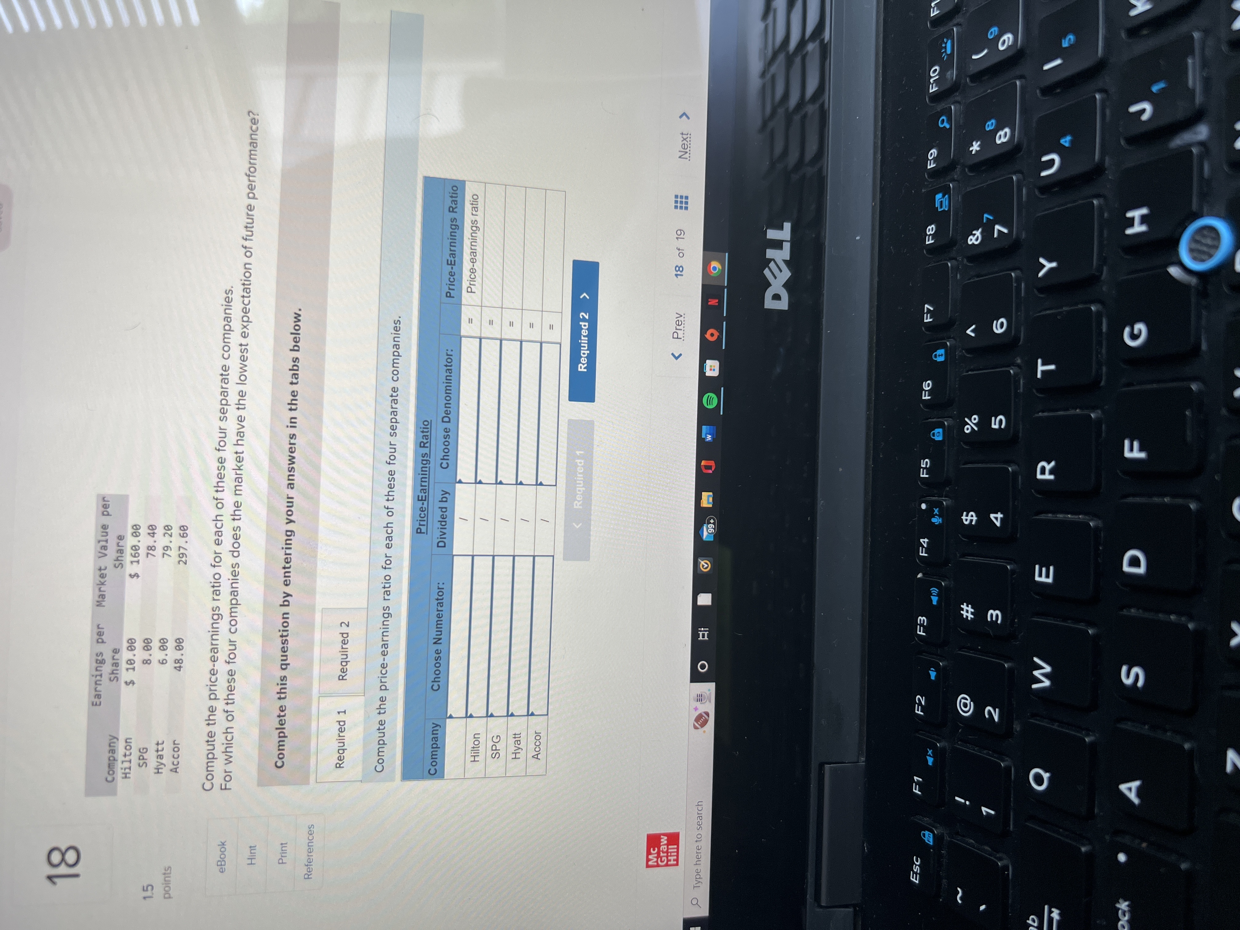 cash dividends $ 18, 800 Year 2 total cash dividends 27 ,