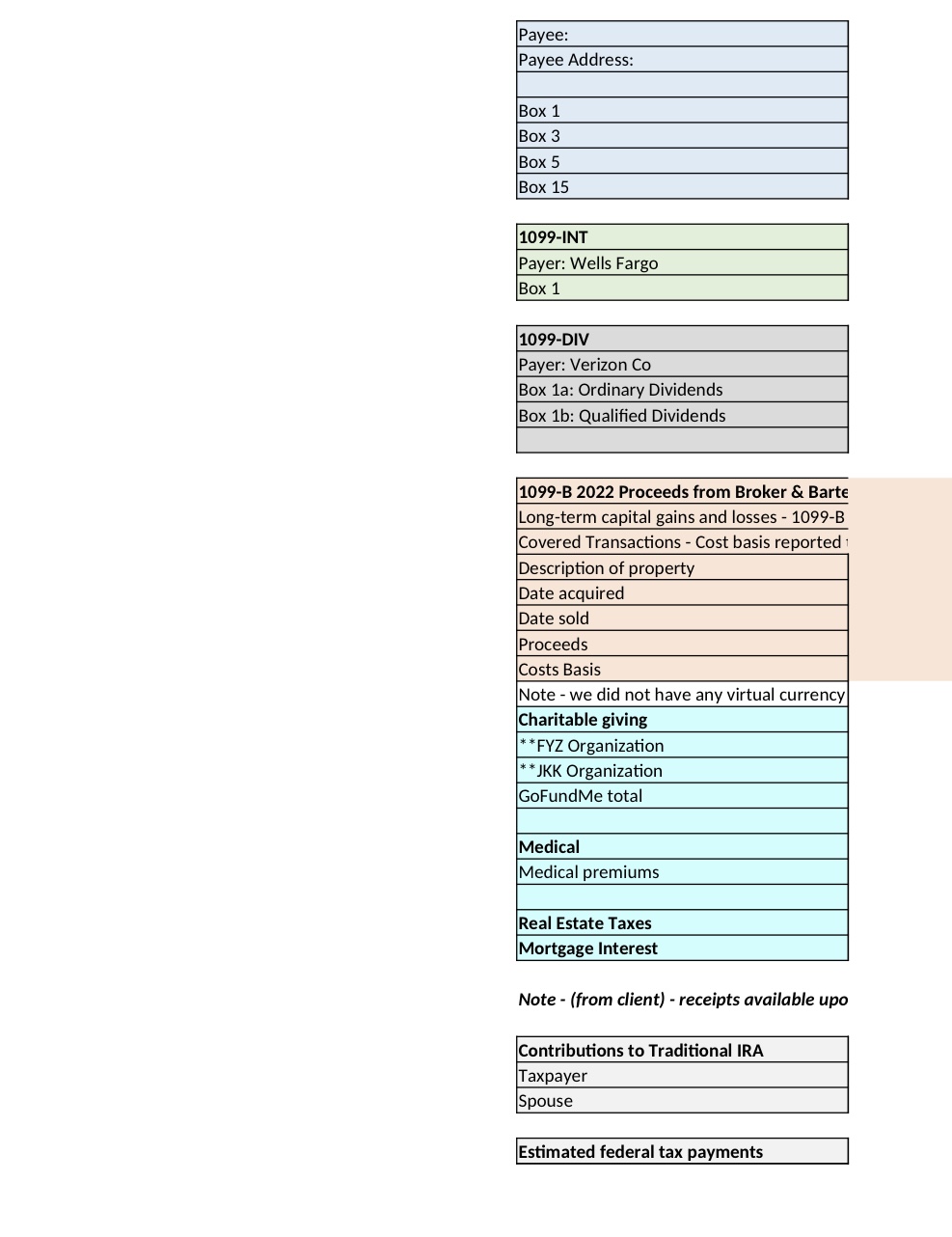 We want to buy a house, but right now we are just