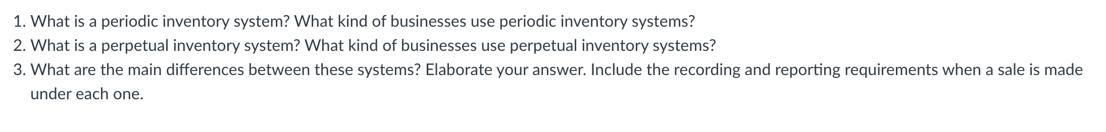 entries? Are these required by GAAP? 1. What are computerized accounting systems?