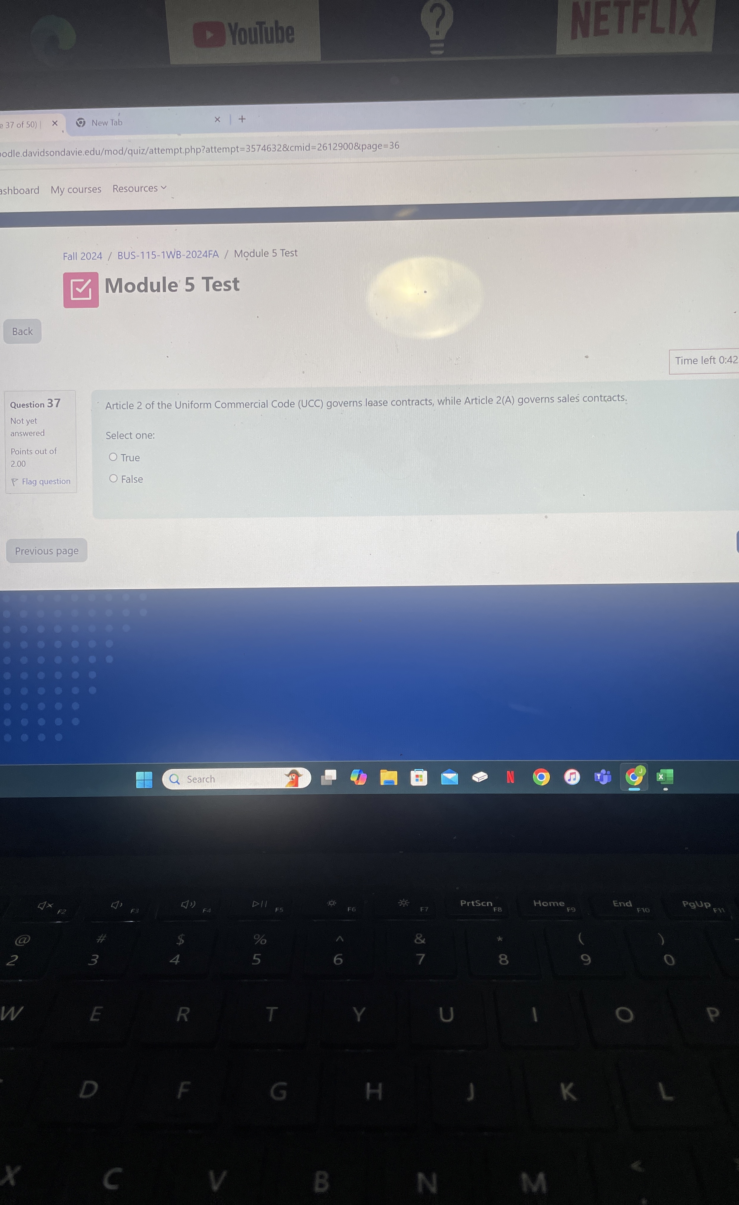  Question 37 Points out of P Flag question Article 2 of