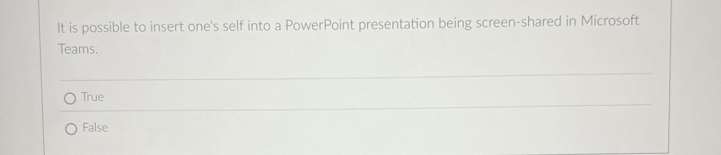  It is possible to insert one's self into a PowerPoint presentation