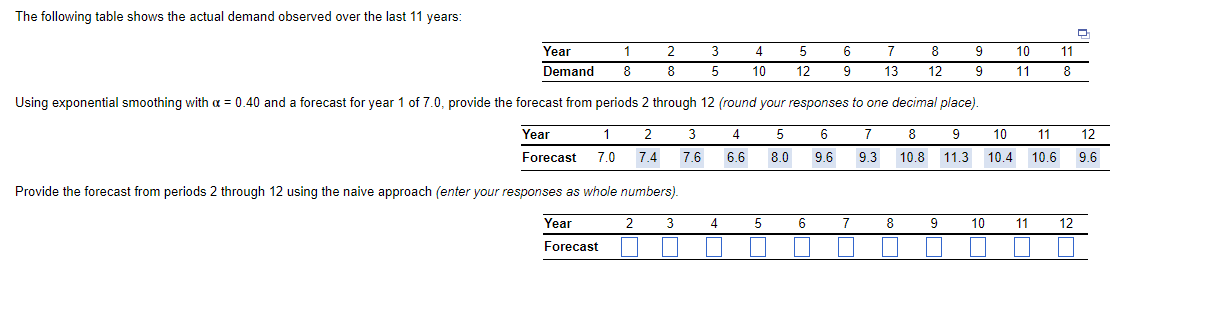 Please read directions enter responses as whole numbers for final answer, make