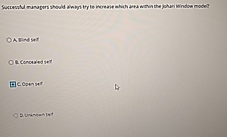  Successful managers should always try to increase which area within the