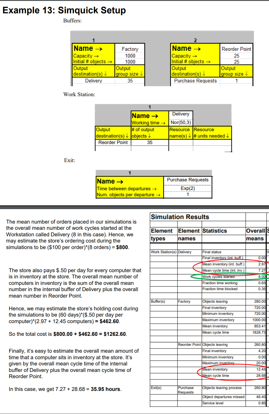  A large electronics superstore sells a popular handheld computer. The store