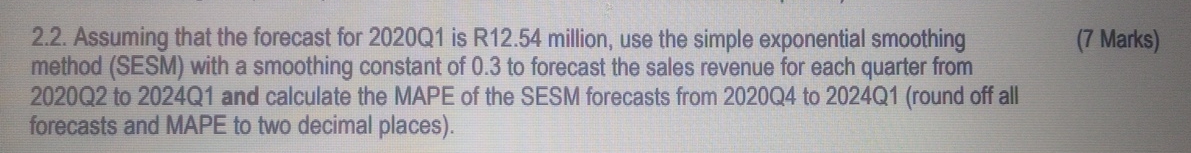  SECTION A [40 MARKS] Answer ALL questions in this section. Based