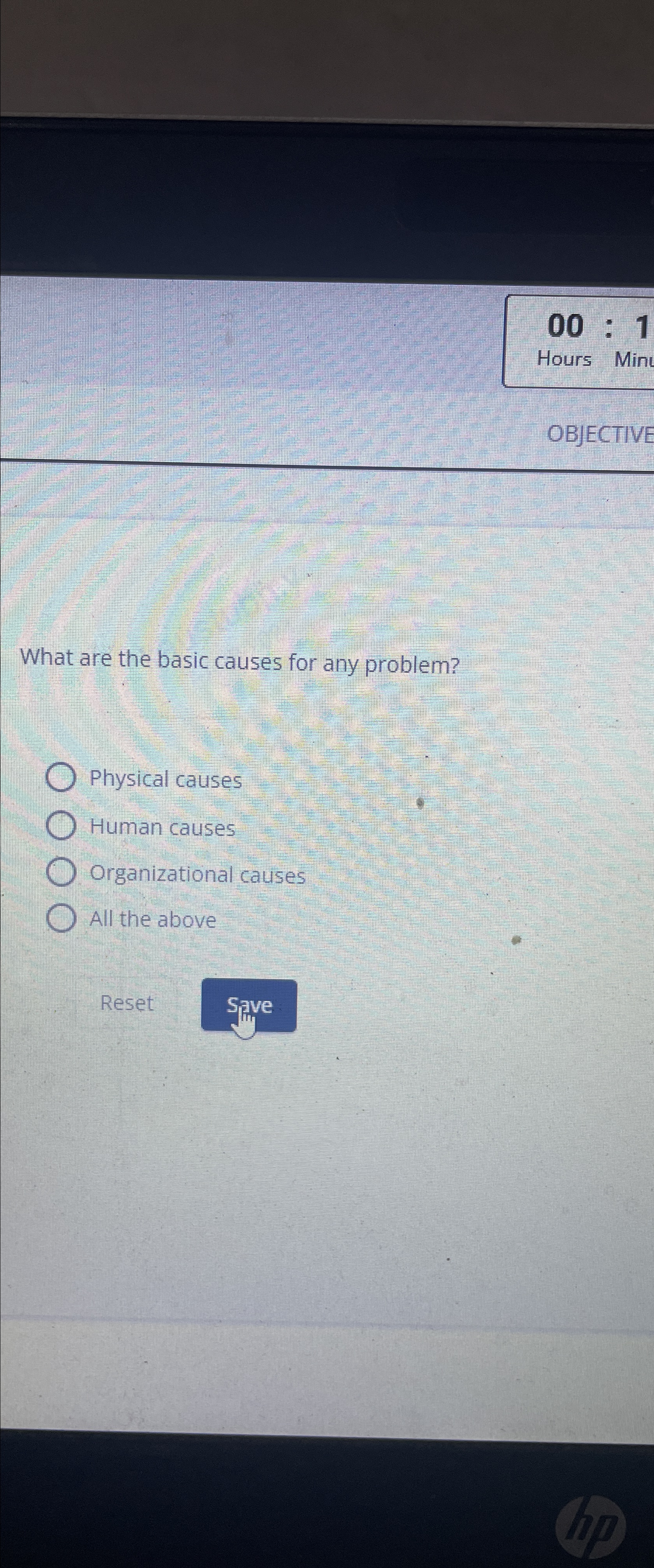  What are the basic causes for any problem? Physical causes Human