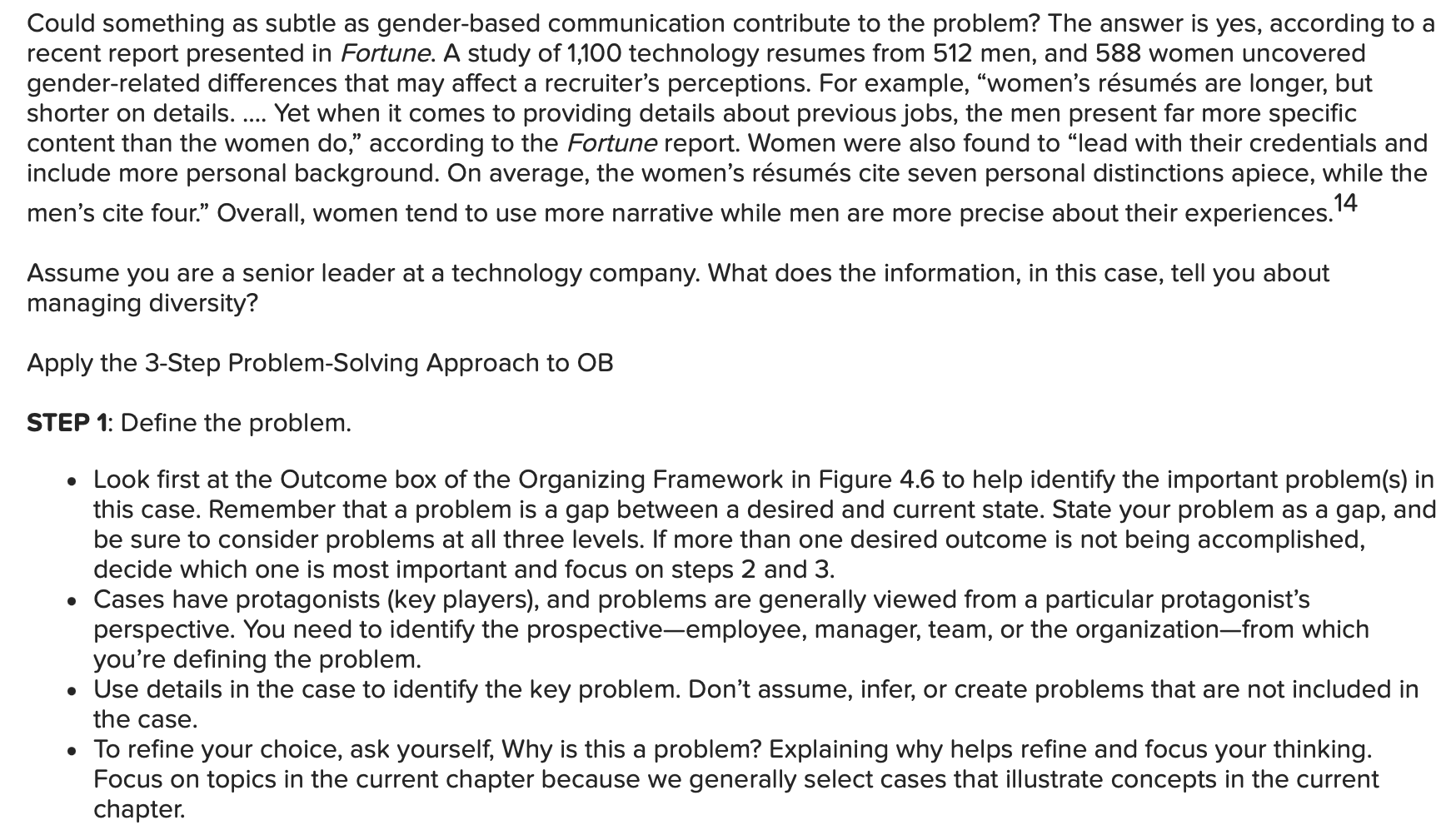 NOT a cause of workforce composition issues at technology companies? a. Gender-based