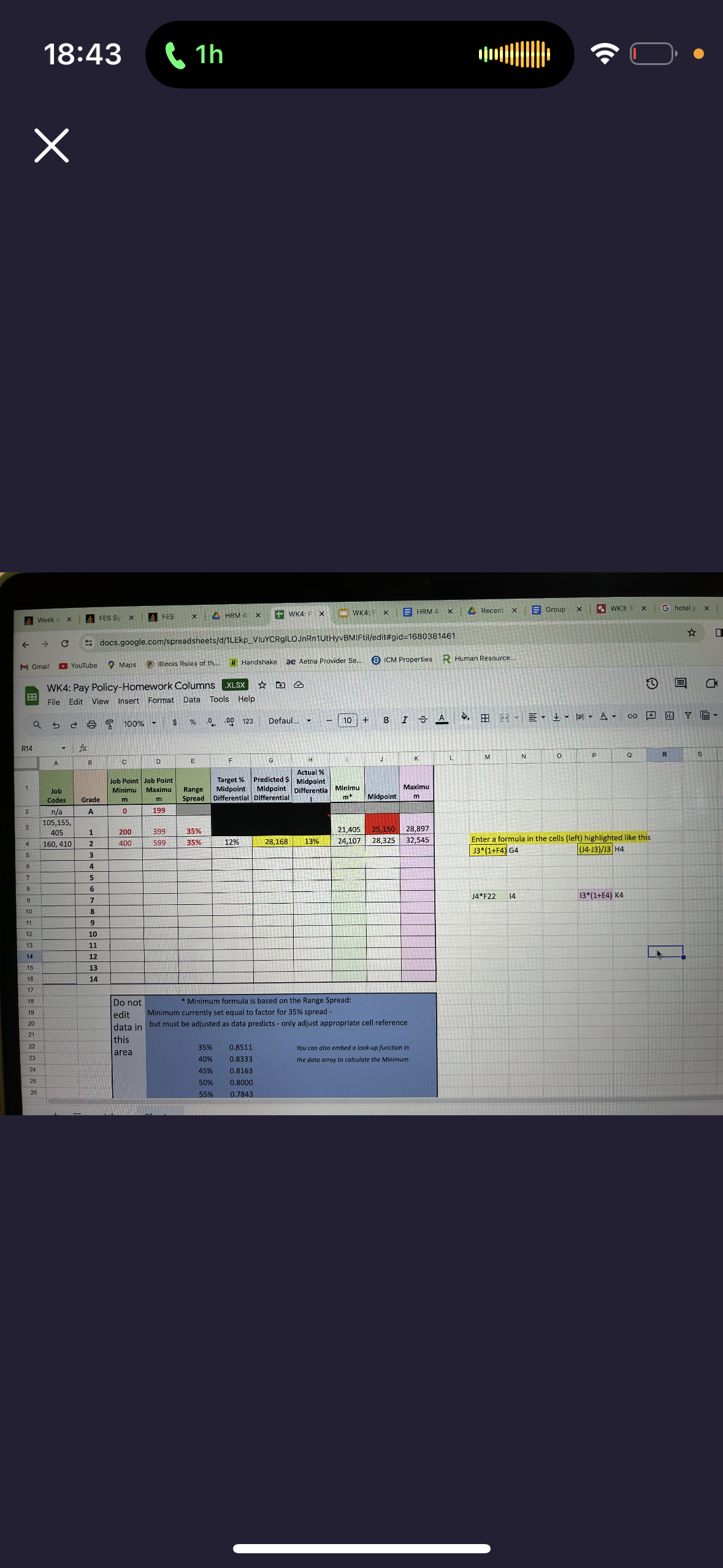  18:43 1h ||u||||||||| Alt All FES SY Ali FES 4 HRM