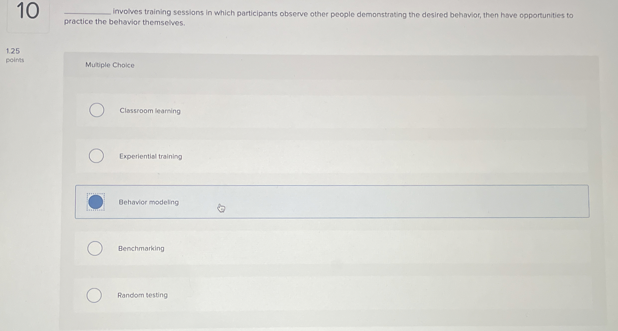  Putting together a request for proposal for a training program is