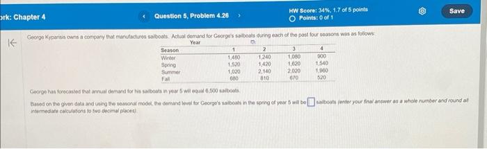  intermedate cakulasions to two decimal placers)