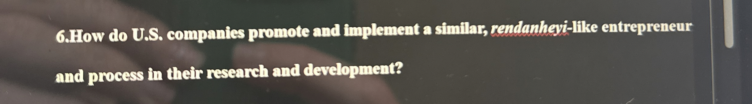  How do U.S. companies promote and implement a similar, vendanheqi-like entrepreneur