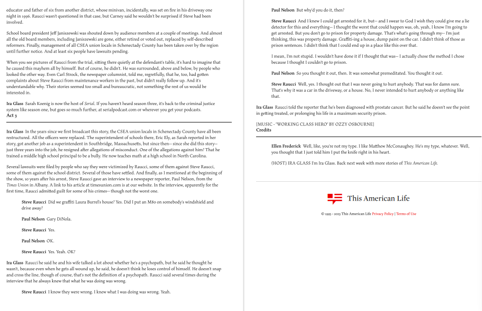 exchange theory in the case? How do you think the overall community