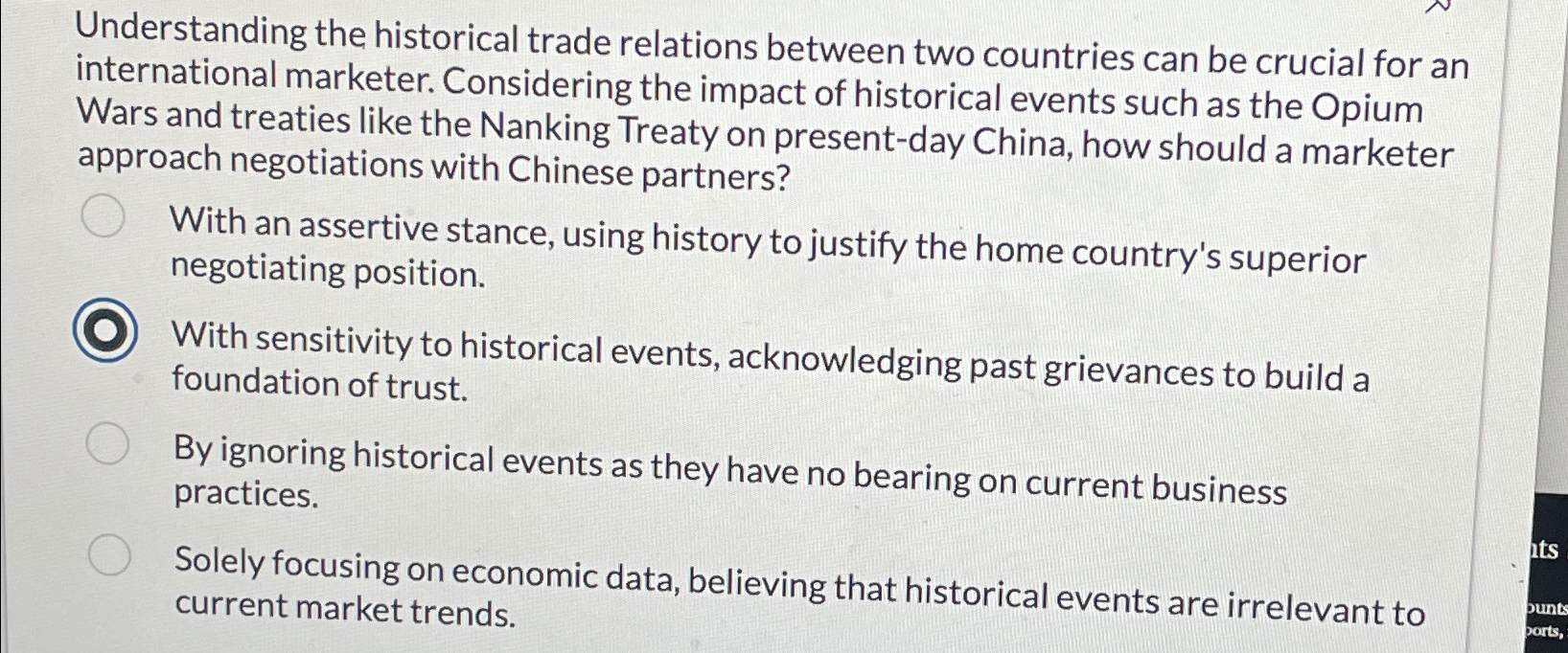  Understanding the historical trade relations between two countries can be crucial