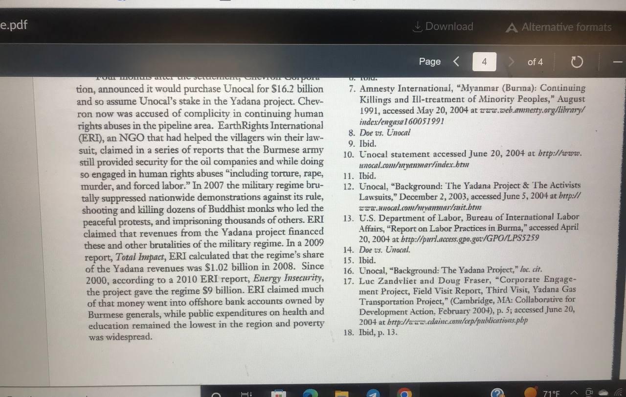Traidos Bankweb site, accessed January 14, 2010 at wwe.triodos. Trial Exposes Grisly